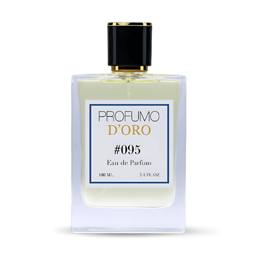 Profumo D’oro #095 – edler Flakon, Hauptansicht des rauchig-süßen Eau de Parfum mit Honig und Tabak